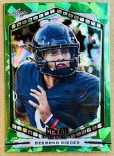 2022 LEAF METAL DRAFT DESMOND RIDDER CRACKED GREEN ICE #PDR1 CINCINNATI BEARCATS