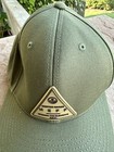 Neff Adjustable Snapback Hat Olive Green EUC — photo 4