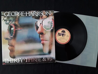 George Harrison    Thirty Three & 1/3 - LP - 33T - US 1976 - VG+/VG+ (Cut out)