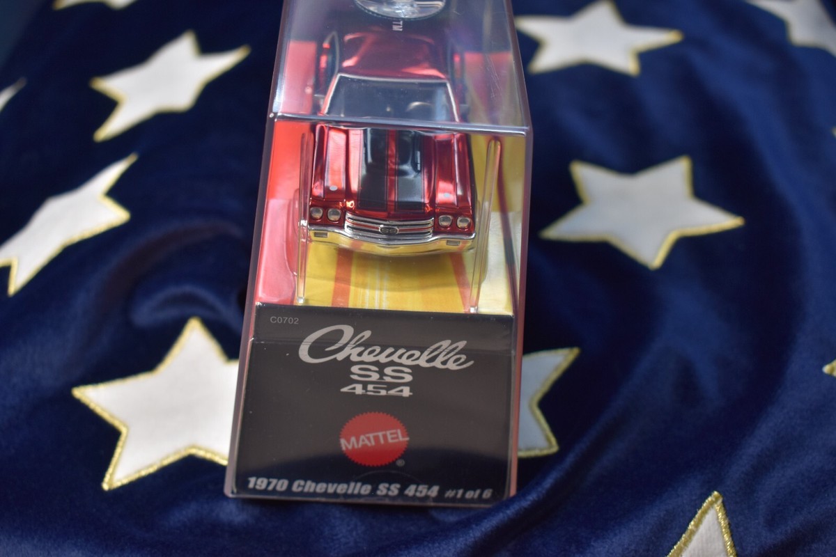 HOT WHEELS AMERICAN CLASSICS 1970 CHEVELLE SS 454 1/43 SUPER