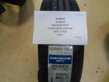 1 Kumho Crugen Hp71 P 225 70 16 103h Sl 2248253 Tire Bq2