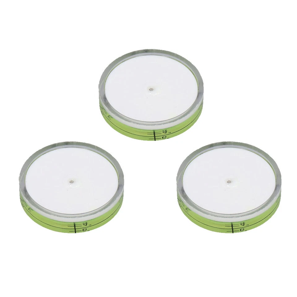 3× 32mm Bubble Level High Precision Level Round Bubble Circular Measuring Mini - Image 4 of 4