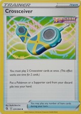 231/264 CROSSCEIVER | UNCOMMON | FUSION STRIKE POKEMON CARD