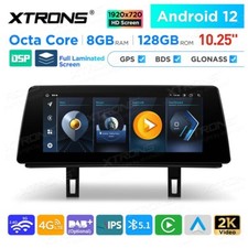 AUTORADIO ANDROID 12 8/128GB BMW SERIE 1 2004-2012 NAVIGATORE CARPLAY NO DISPLAY