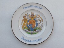 Teller QUEEN ELIZABETH Königin Elizabeth SILVER  JUBILEE  1977