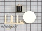 New Genuine Oem Whirlpool Refrigerator Ice Dispenser Door Kit 12001991
