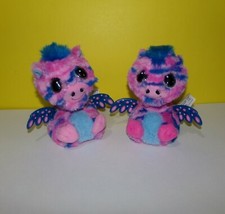 Spin Master Hatchimals HatchiBabies 2 Giraven Baby Dragons Pink/Blue Interactive
