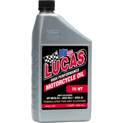Lucas Oil 10714 SAE 70WT Motorcycle Oil | eBay