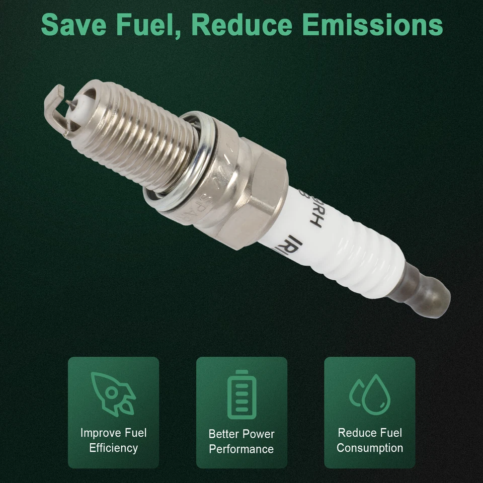 4x Iridium & Platinum Spark Plugs For Lamborghini Murcielago 2003-2010 6.2L 6.5L - Image 4 of 4