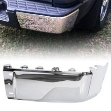 For 2007-2013 Chevy Silverado Sierra 1500 Chrome Rear Bumper End Cap Passenger