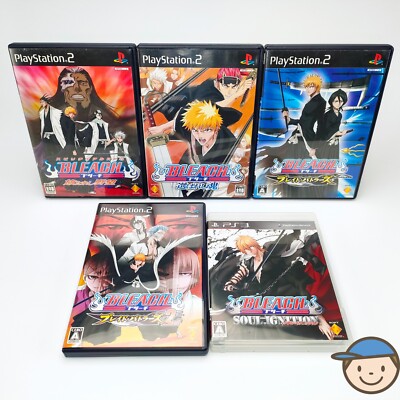 PS2 PS3 Bleach Blade Battlers Unleashed Ambition Chosen Soul Ignition Sony Japan