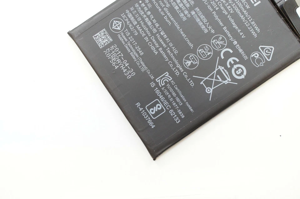 Batería OEM Huawei P10 VTR-L29 VTR-AL00 HB386280ECW USADA ORIGINAL Foto 4 de 4