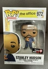 Funko Pop! The Office: STANLEY HUDSON w/Pretzel #972 Gamestop MINT