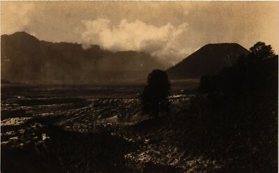 PC CPA BROMO Echtfoto Postkarte INDONESIEN (a16553)