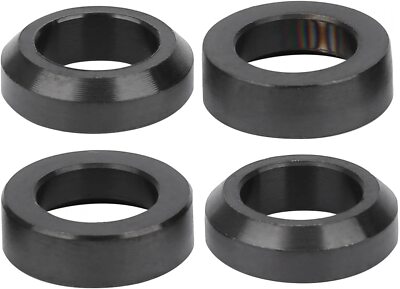 M6 Disc Brake Bolts Spacer 4 Pcs Titanium MTB Bike Convex-Concave Spacer