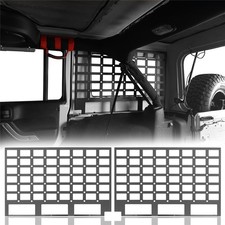 Rear Window Interior Storage Flank Molle Panel Fit Jeep Wrangler Jk 07-18 4-door Rear Window Interior Storage Flank Molle Panel Fit Jeep Wrangler Jk 07-18 4-door