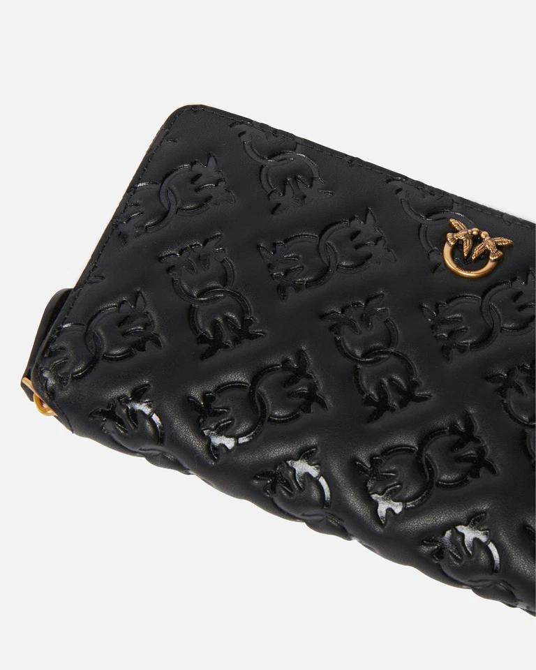 Portafogli da Donna Pinko Taglia TAGLIA UNICA Colore nero - Immagine 3 di 4