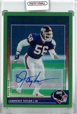 2024 Panini Score Lawrence Taylor Signatures End Zone 5/6 Giants Card