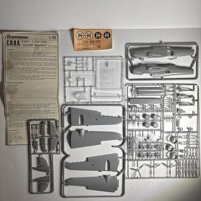 Supermodel # 10-005 CRDA  Alcione  Monoderiva 1/72 Scale Model Airplane Kit