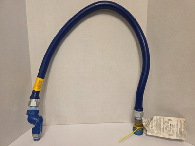 2 Dormont Gas Connectors 3/4'' x 48'' With Swivel Gas Fittings 