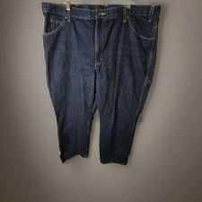 Dickies Carpenter Jeans mens 40x30 41 30  Relaxed Fit Dark Wash Denim workwear