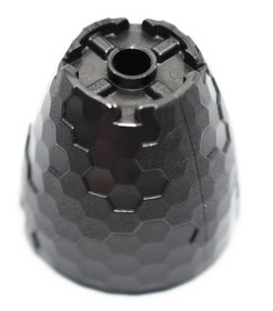 LEGO Pearl Dark Gray Faceted 4x4x3 Alien Pod Section rock egg 70621 70626 space