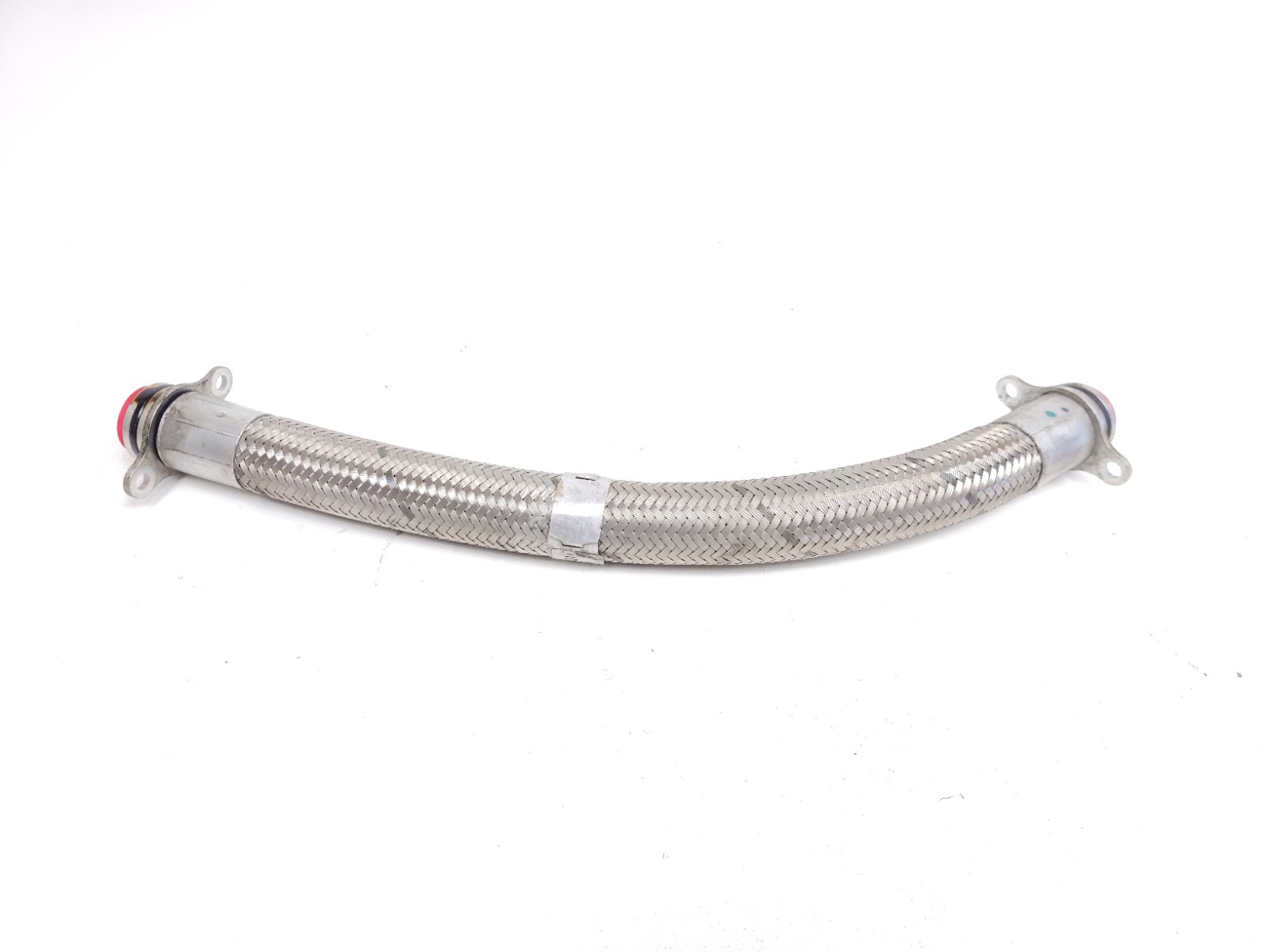 2012-2014 MCLAREN MP4-12C 650S REAR ENGINE BRAIDED OIL HOSE LINE OEM