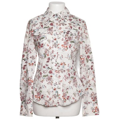 ESPRIT de Corp, Hemd, Größe: S, Weiß/Mehrfarbig, Baumwolle, Blumen, Damen #mpm