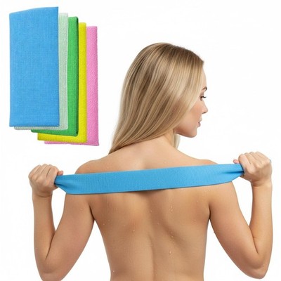 Exfoliating Washcloth, 5 Pack Full Body Exfoliation in Shower, Gentle Makeup...