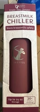 New Ceres Chill BreastMilk Chiller Storage Bottle Stainless Steel 24oz Zen White
