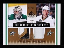 2013-14 SP Game Used Edition 10/25 Jamie Oleksiak Jack Campbell Dual Patch 0c3