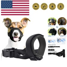 Gentle Muzzle Guard for Dogs - Prevents Biting and Unwanted Chewing Safely Se...