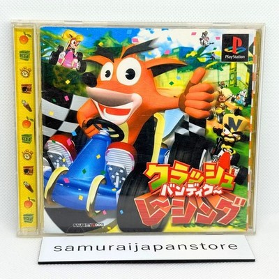 Crash Team Racing PS1 JP ver Gebraucht Getestet Japanisch ver mit Hülle Japan...