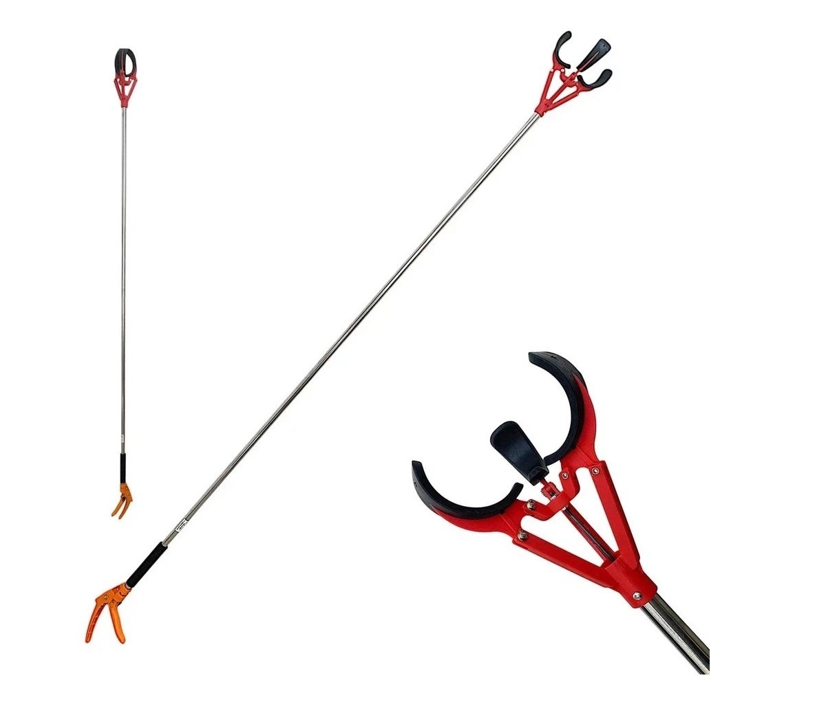 Raccoglitore Frutta e Rifiuti H 2MT | Alluminio Grip Antiscivolo