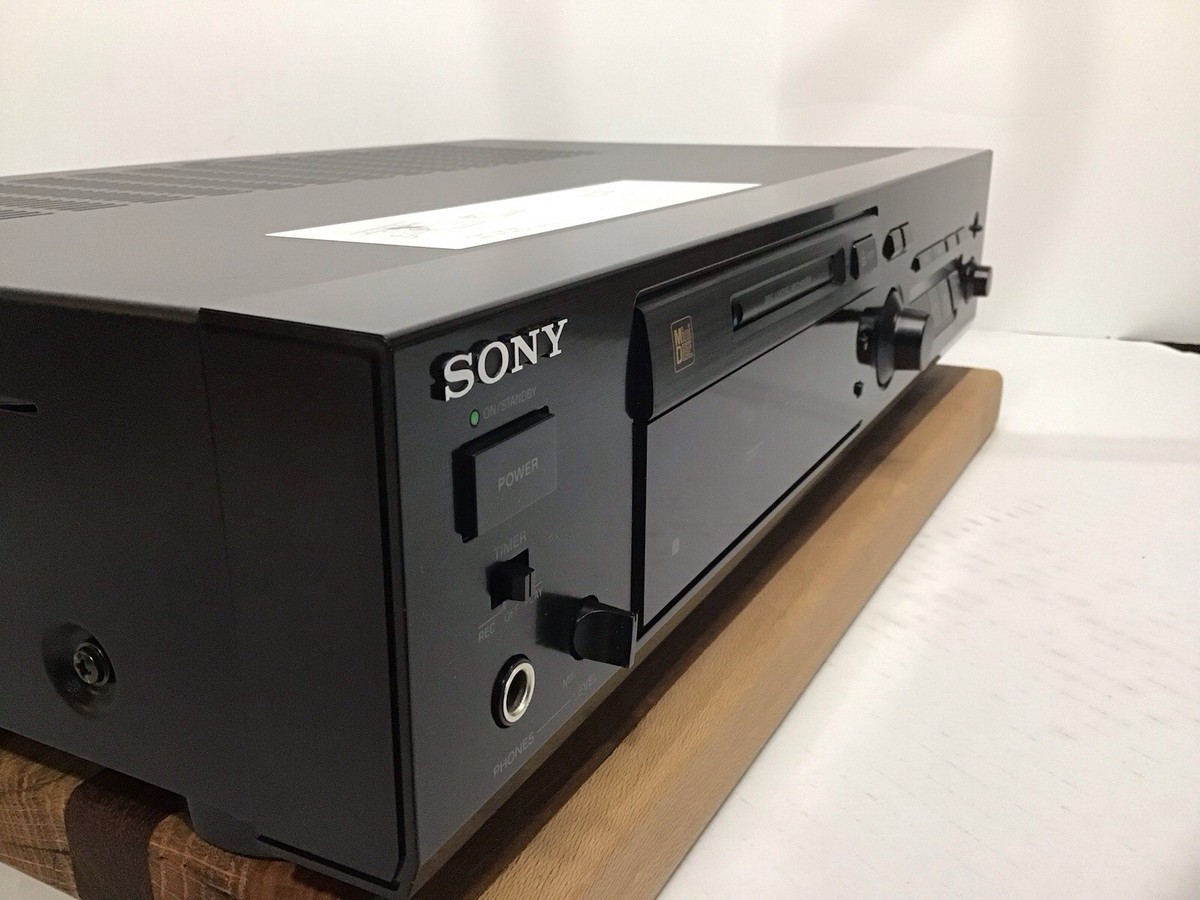 Sony minidisc recorder MDS-302 working tested, In Original Box, W