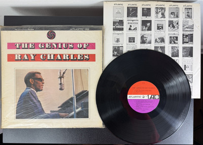 Ray Charles - The Genius of Ray Charles - in SHRINK   1960   Bullseye Label