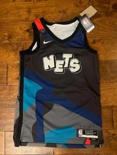 Nike NBA Brooklyn Nets Nike 23/24 City Edition Swingman Jersey Size 44 -Medium