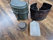 orig. schwed. Spirituskocher Kochgeschirr Feldkocher Camping Kocher Outdoor gebr