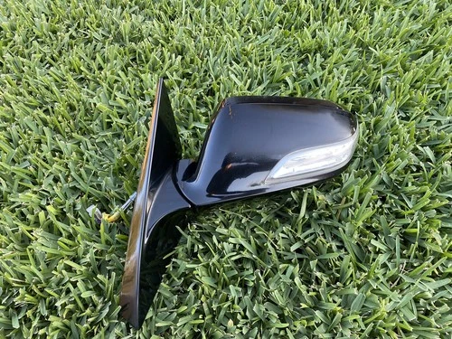 2007-2008 ACURA TL POWER DOOR MIRROR LH LEFT DRIVER SIDE COLOR BLACK OEM