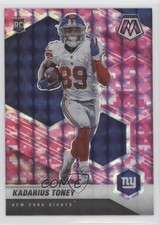 2021 Panini Mosaic Rookies Pink Camo Mosaic Prizm Kadarius Toney #312 07sf