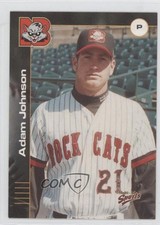 2001 Multi-Ad Sports New Britain Rock Cats Adam Johnson #13 3d5