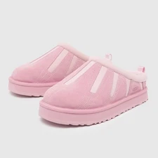 NIB‎ UGG SUNWAVE SUEDE SHEARLING LINED WOMEN'S SZ 7 YOUTH 5 PINK