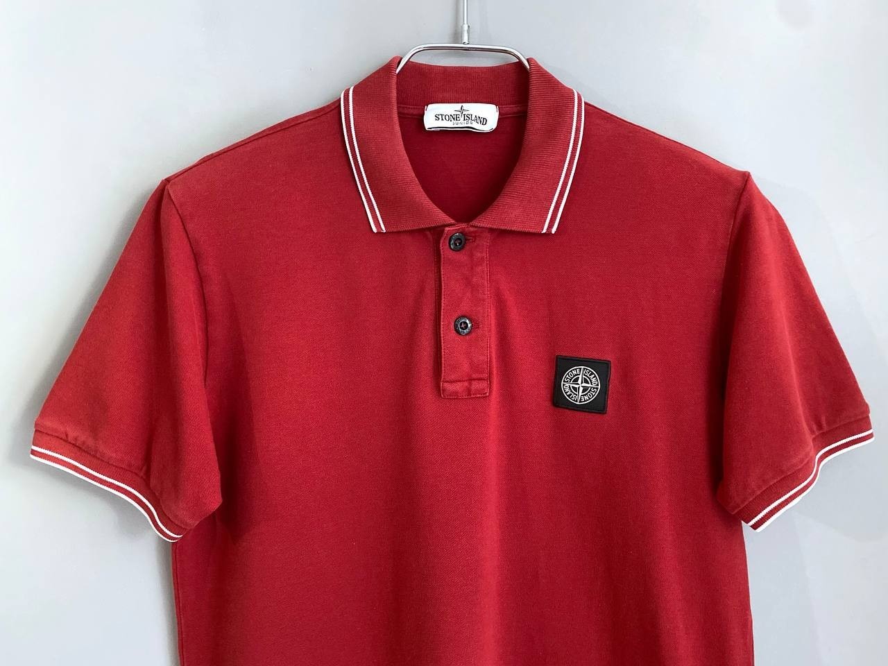 Stone Island Junior Patch Program Logo Polo T-Shi… - image 4