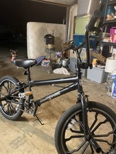 Mongoose BMX Bike 20 in Wheels Black Steel Fr...