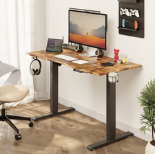Mondeer 120*60cm Electric Standing Desk with 3 Memory Presets & USB Charging