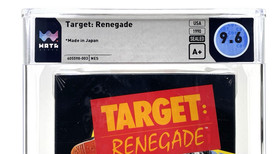 Renegade Target Set Nintendo NES New 1987 Factory Sealed WATA Graded TOP POP