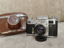 Kiev-4 35 mm rangefinder USSR camera Zeiss Contax successor Jupiter-8 2/50 Lens