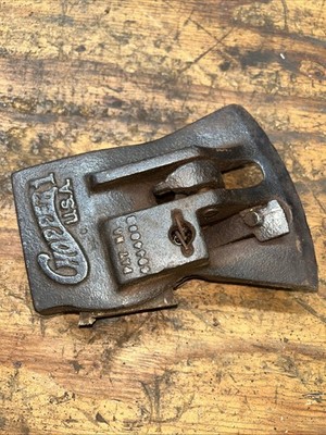 Vintage Chopper 1 wood splitting axe spring loaded power wedge For Restore