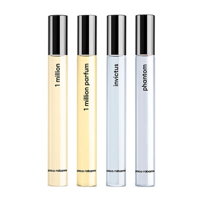 Paco Rabanne Discovery Travel Set 10.0 ML(Phantom, Invictus, 1 Million Parfum, E