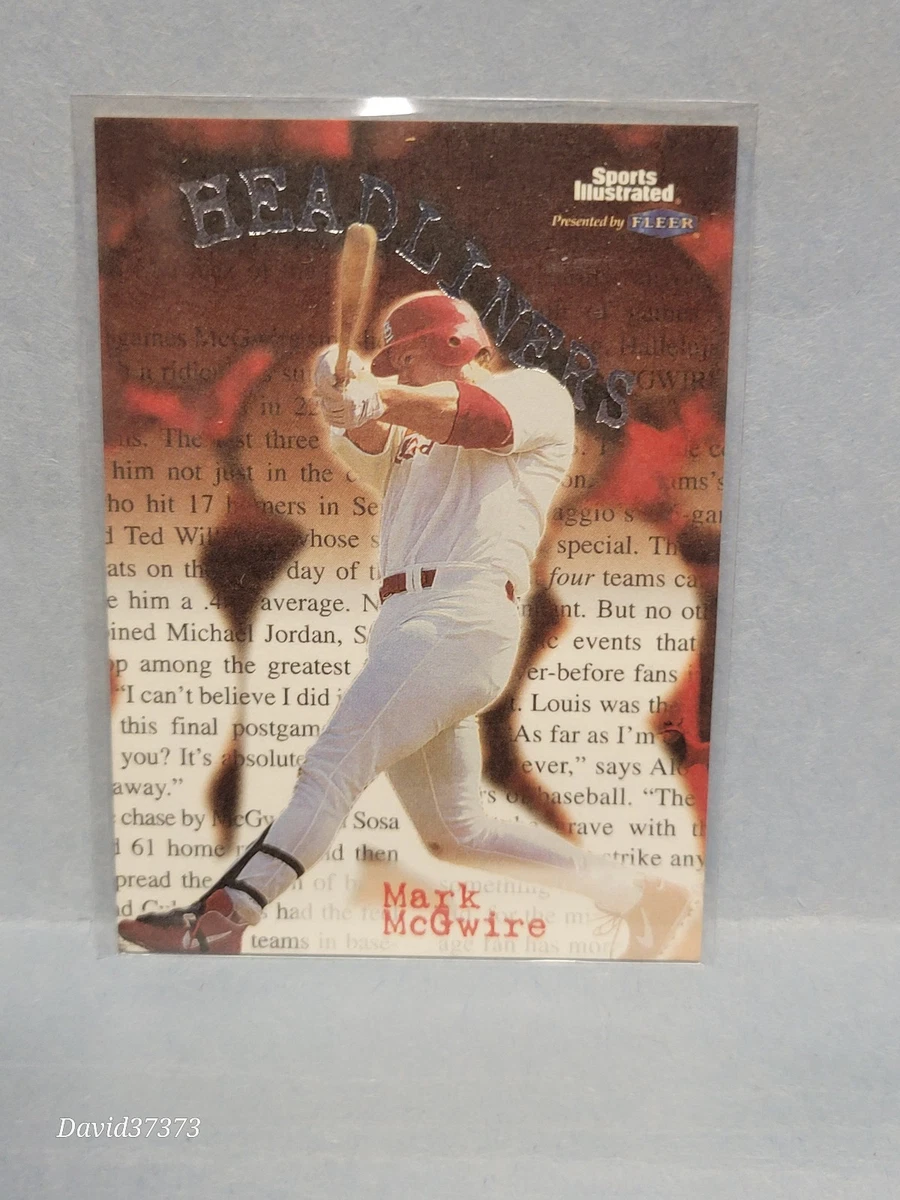 1999 Fleer Sports Illustrated - Mark McGwire #7HL for sale | eBay